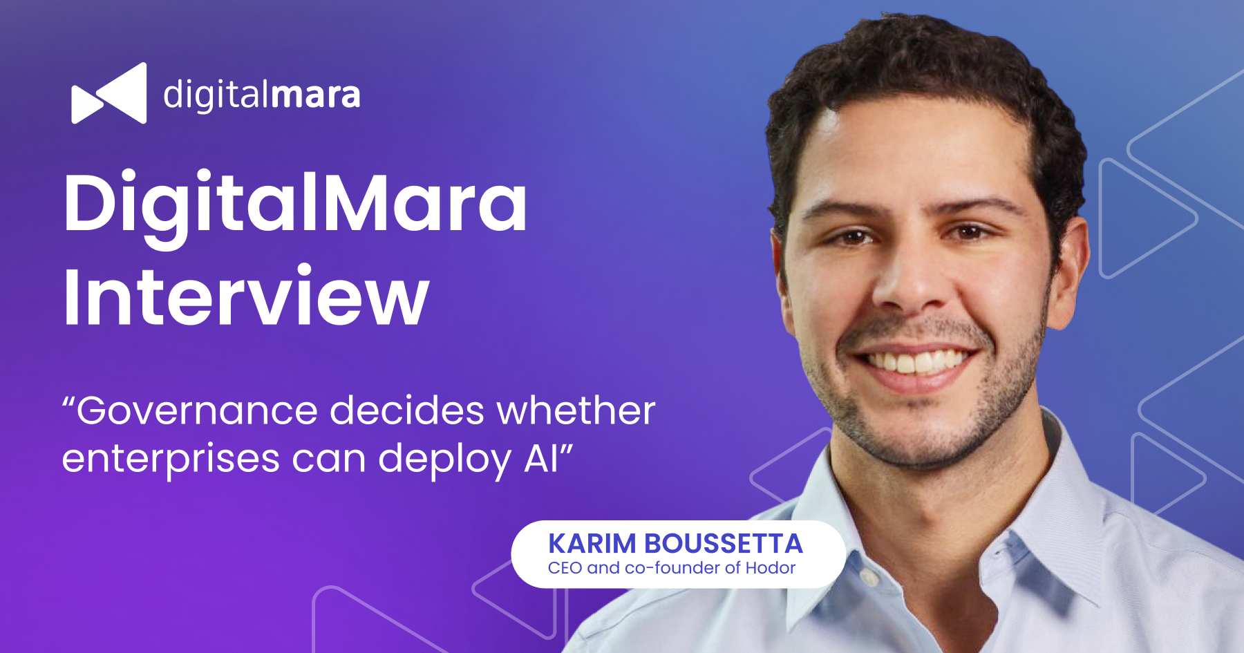 DigitalMara Interview with Karim Boussetta